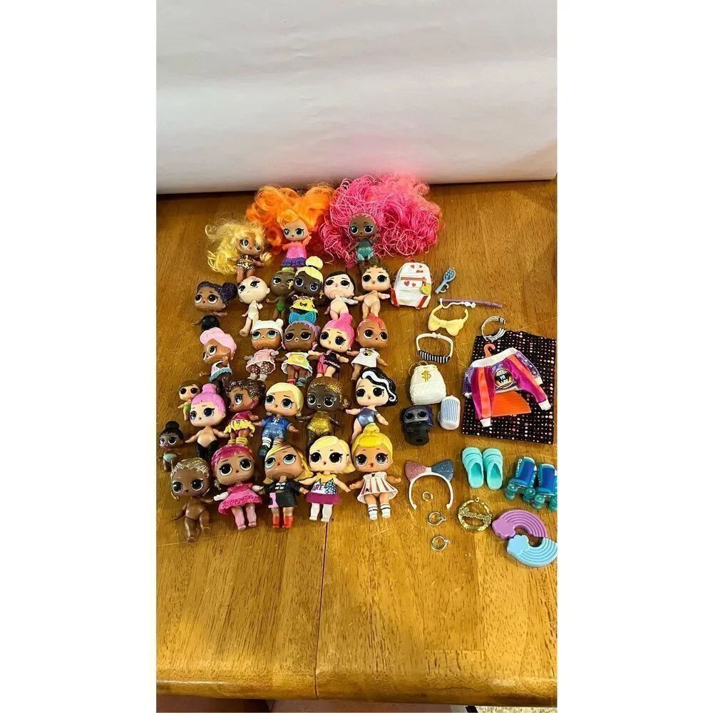 LOL Surprise Doll Lot 27 Doll's plus Accessories